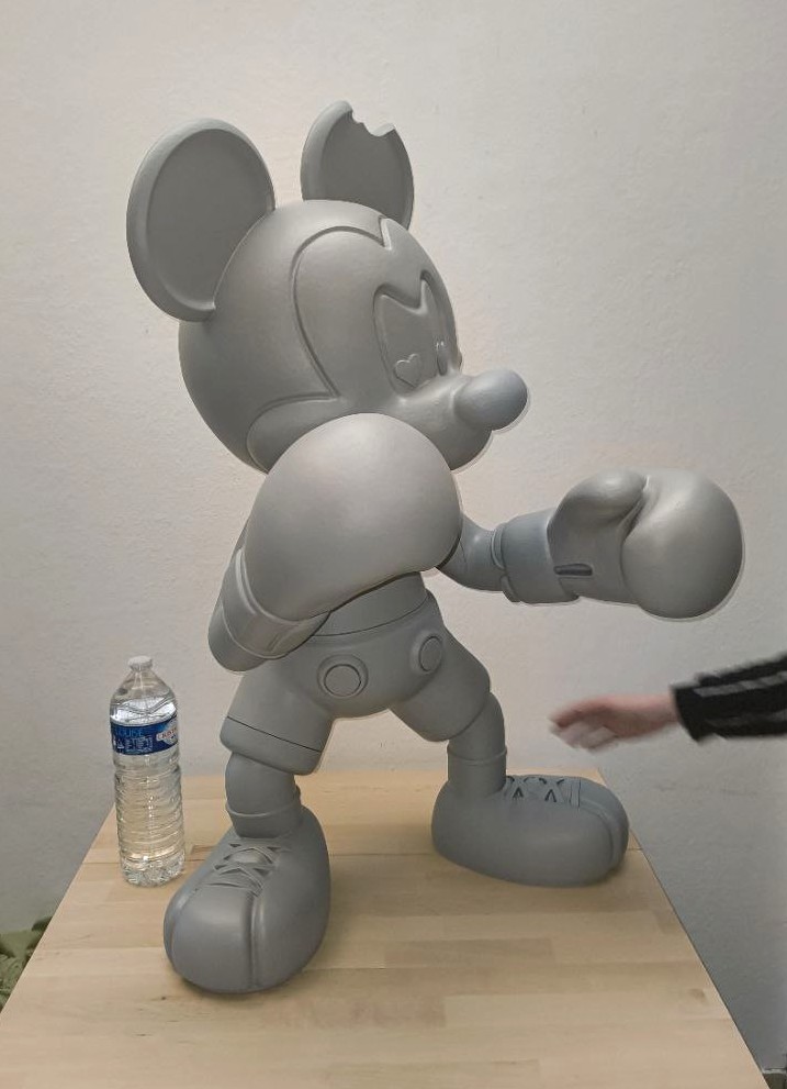 Mickey Boxing Géant 1m
