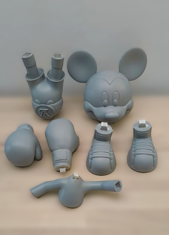 Statue 50 cm Mickey Boxing