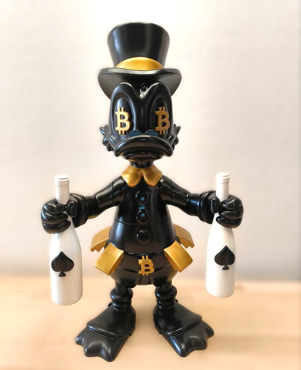 Picsou Bitcoin Custom 50 cm